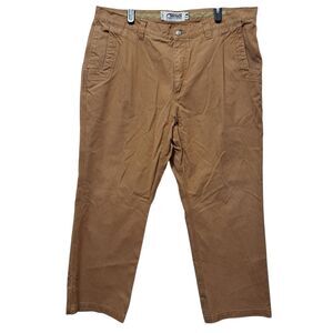 Mountain Khakis Mens Ranch Outerwear Relaxed Fit Size 42 X 30 Brown
